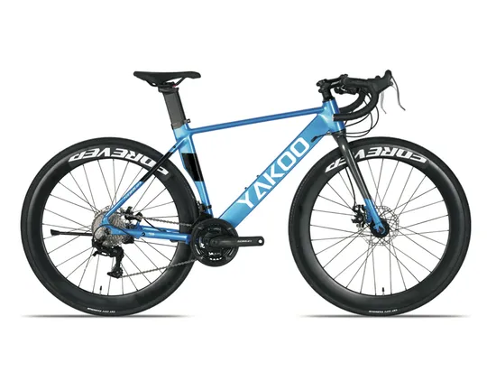 Bici da strada a scatto fisso a basso prezzo, bicicletta da strada in argento per uomo